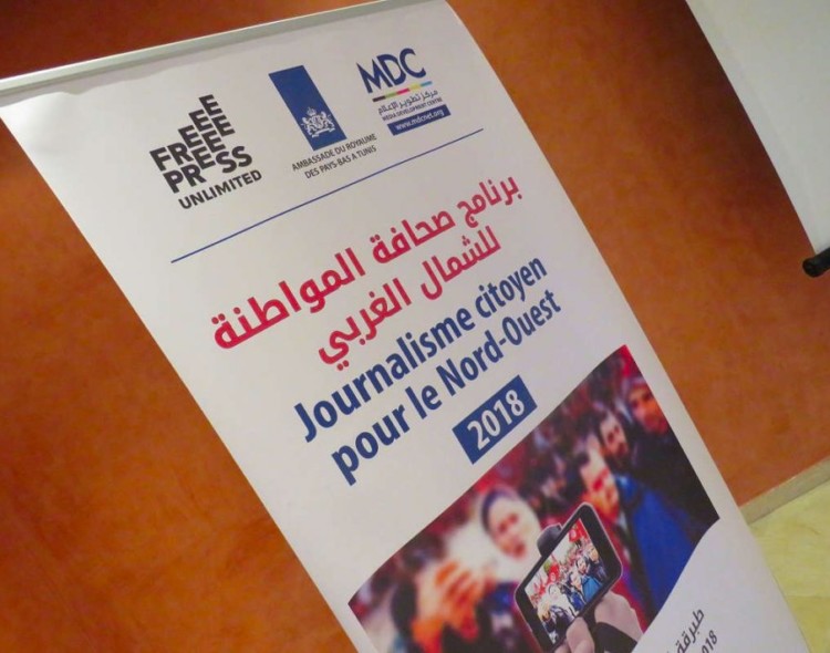 Journalisme Citoyen pour le Nord-Ouest : Démarrage à Tabarka des sessions de formation en «Journalisme de Proximité»