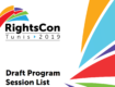 Programme RightsCon Tunis 2019
