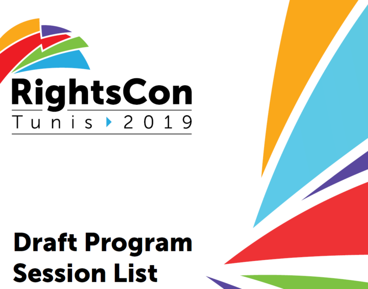 Programme RightsCon Tunis 2019